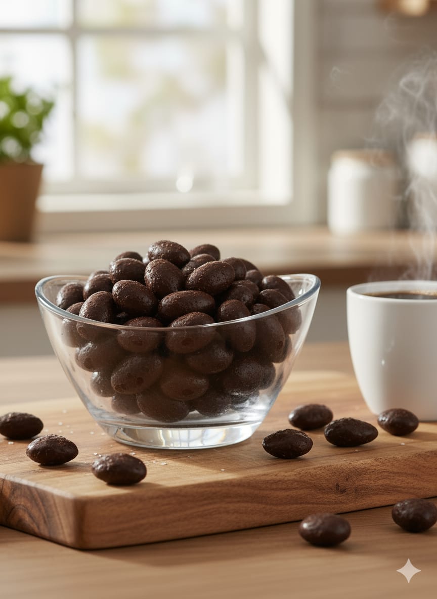 Mocha Almonds